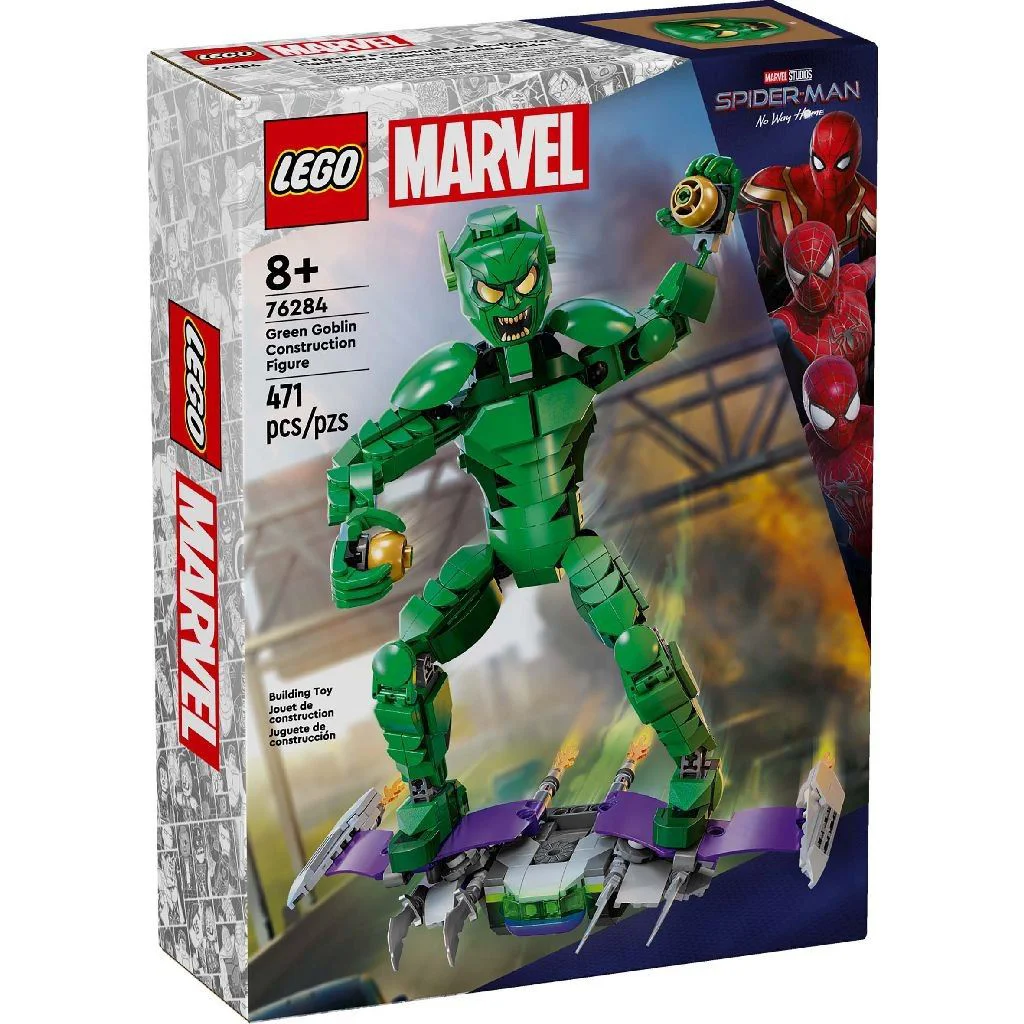 image for Set de constructie LEGO Marvel Figurina Green Goblin, 471 el. foto