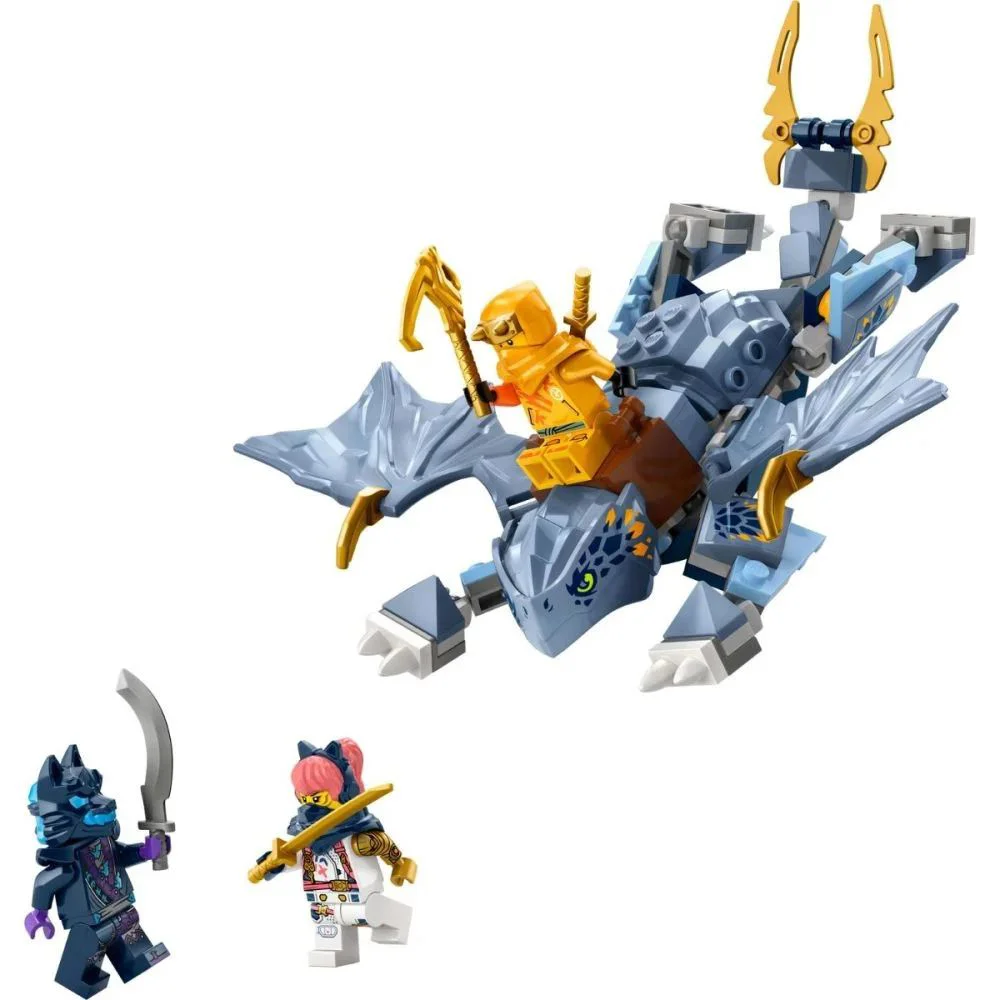 Set de constructie LEGO Ninjago Tanarul dragon Riyu, 132 el. foto