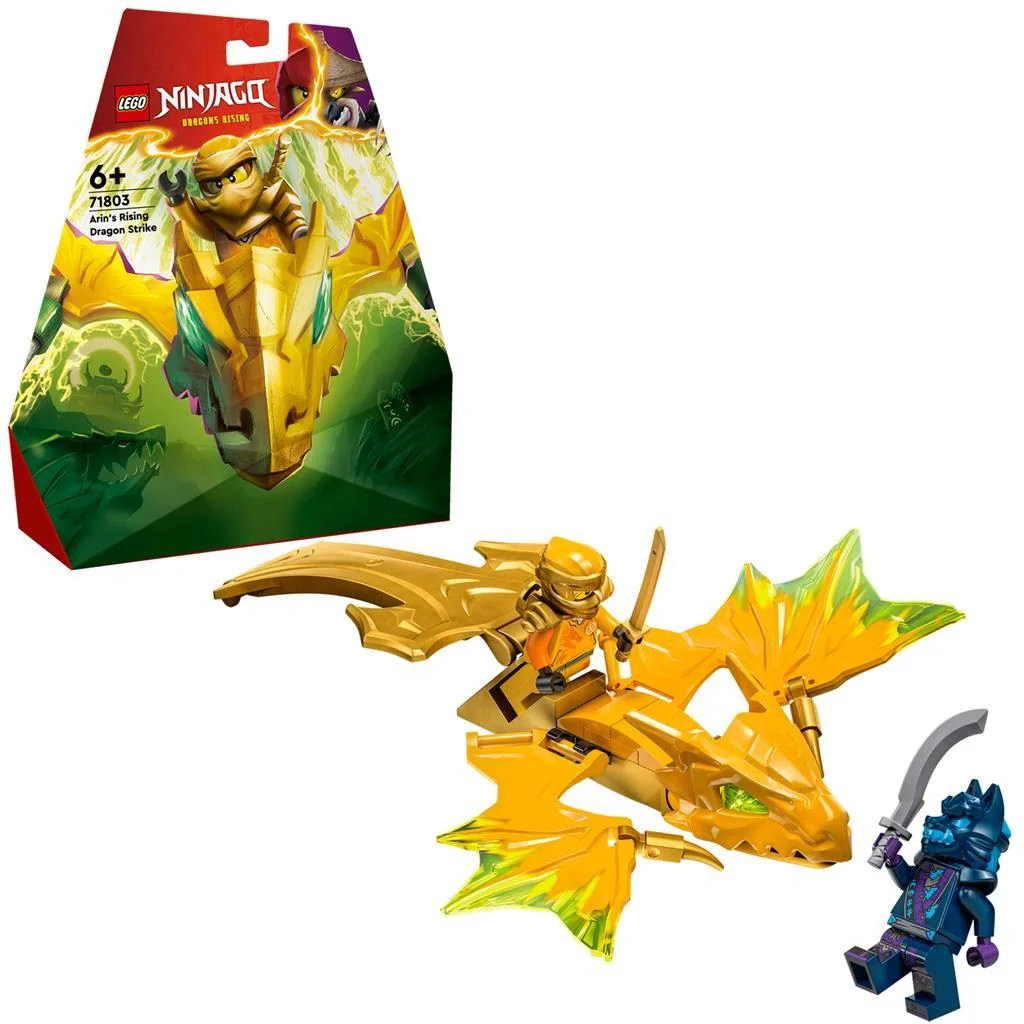 Set de constructie LEGO Ninjago Atacul dragonului zburator al lui Arin, 27 el. foto