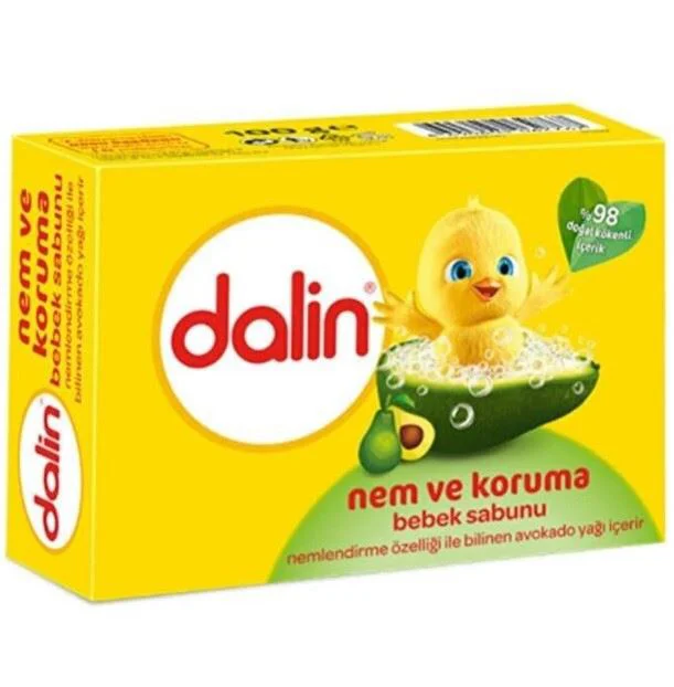 Sapun pentru copii Dalin cu avocado, 100 g