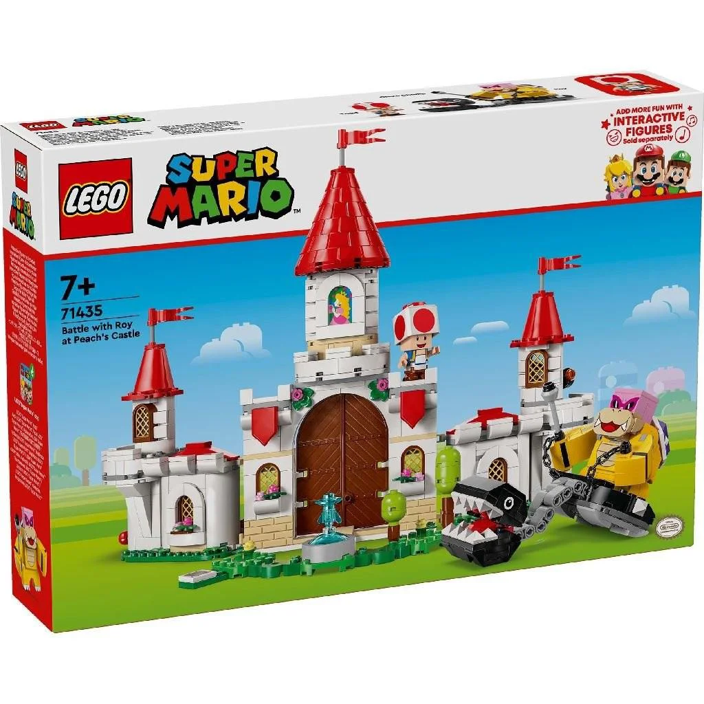 image for Set de constructie LEGO Super Mario Batalia cu Roy la castelul lui Peach, 738 el. foto