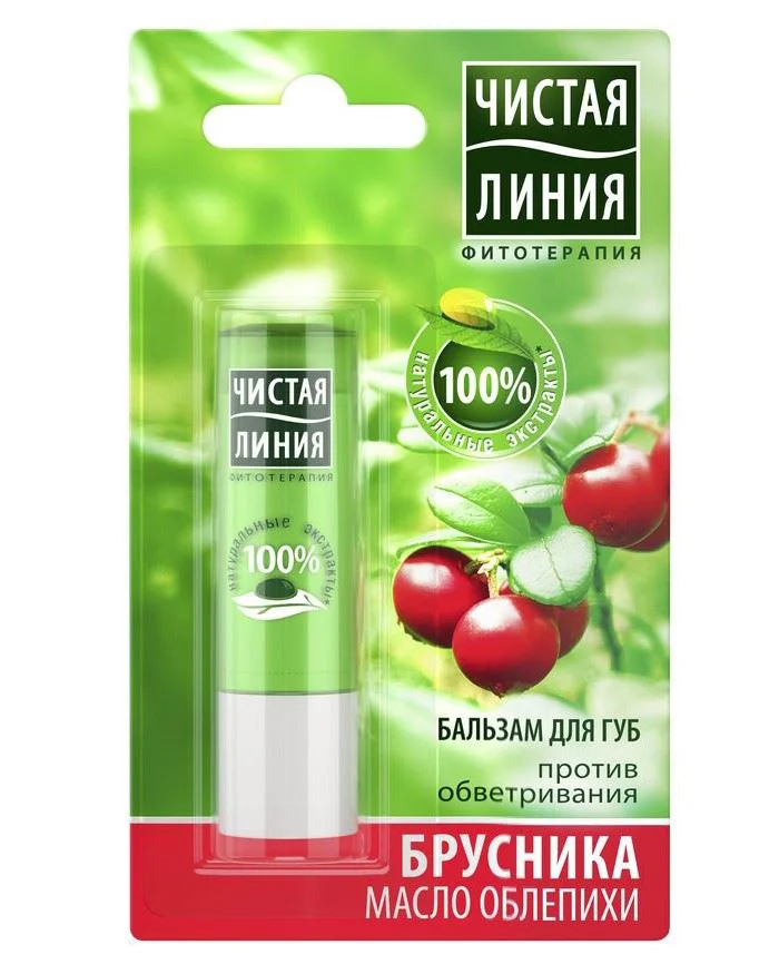 Balsam de buze Лесной Бальзам cu merisoare, 4 g