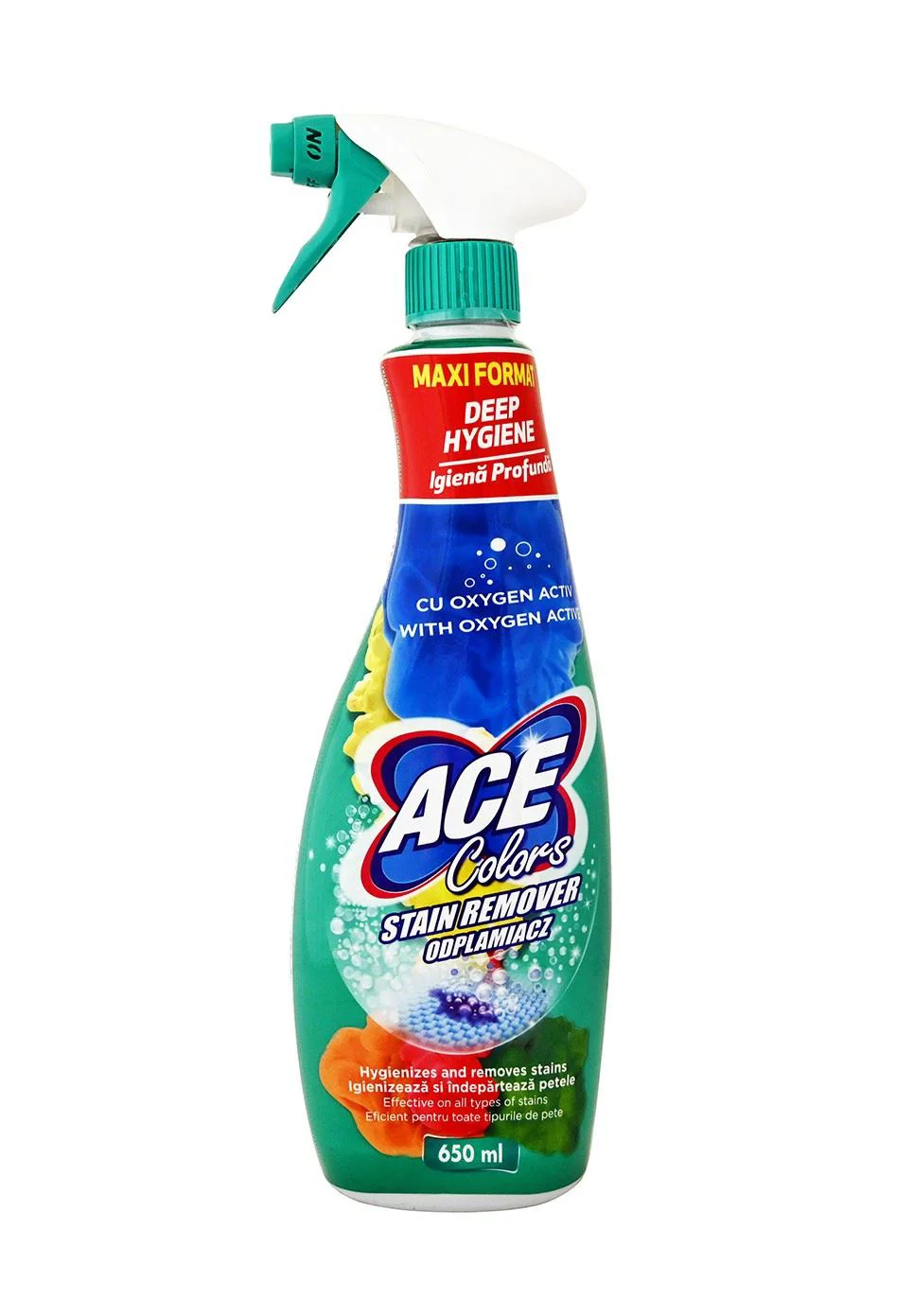 Spray indepartare petelor Ace Stain Remover, 650 ml