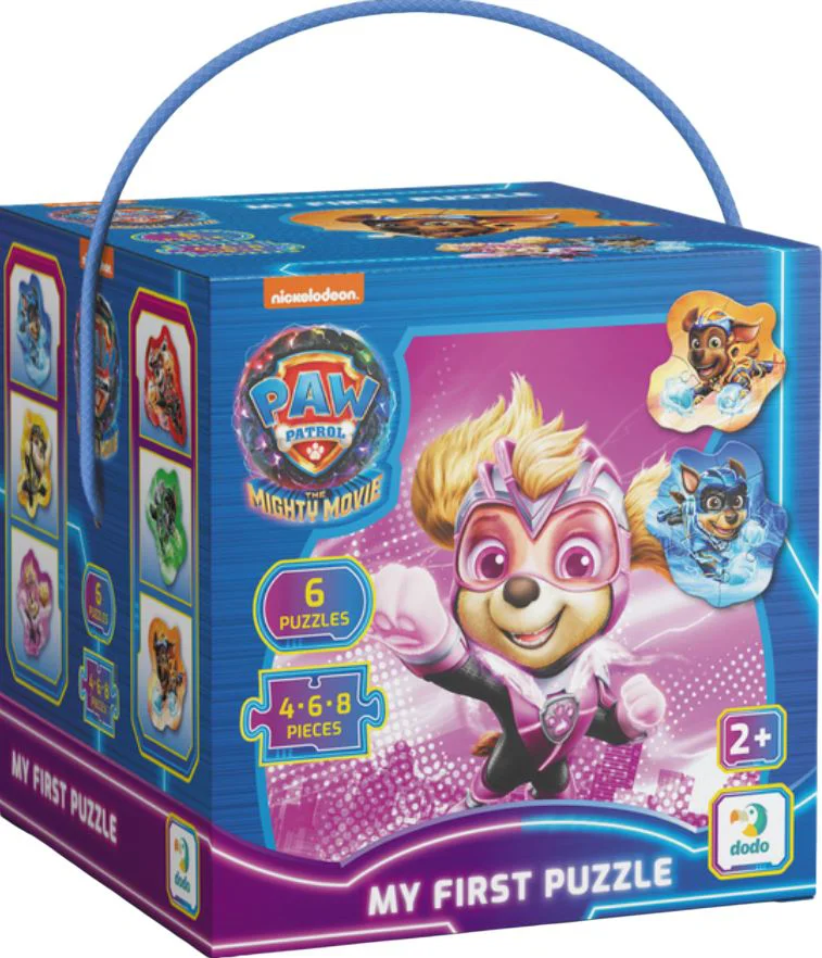 Puzzle Dodo Eroii din Golful aventurilor Patrula catelusilor, 6 puzzle-uri