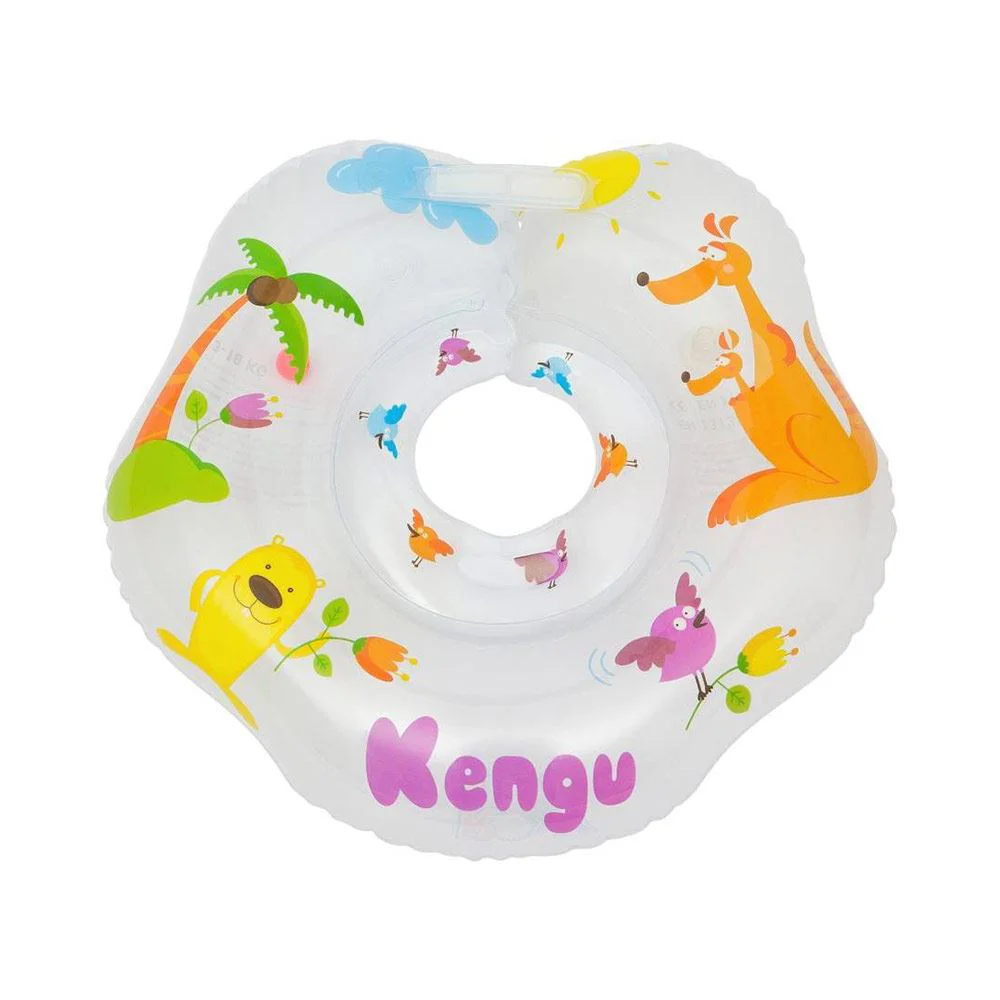 Colac pentru inot pe gat Roxy Kids Kengu, 3-18 kg