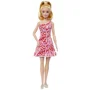 Papusa Barbie "Fashionista in rochie cu model floral" foto