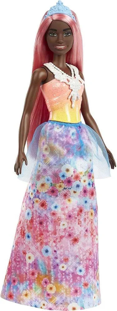 image for Papusa Barbie Dreamtopia Printesa cu par roz foto