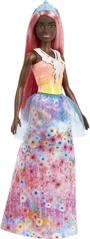 Papusa Barbie Dreamtopia Printesa cu par roz foto