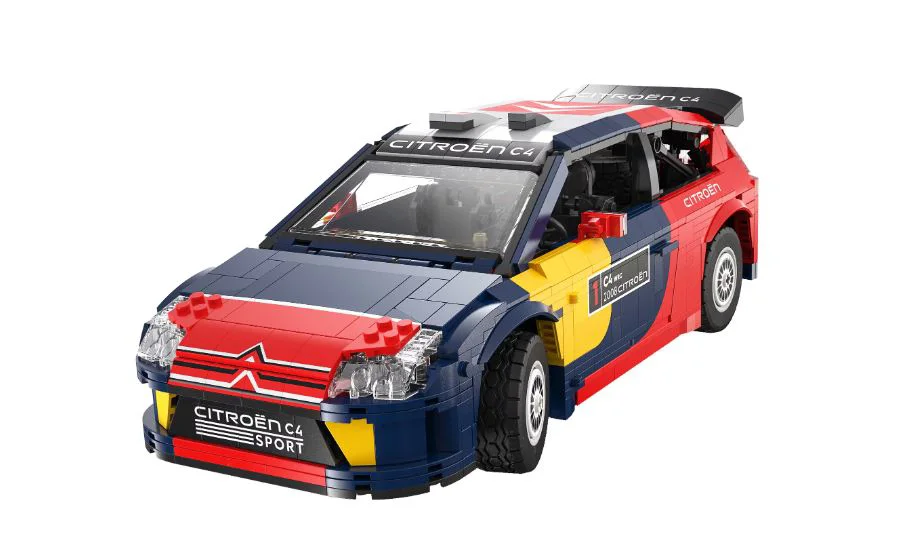 Constructor CaDa Citroen C4 WRC, 1569 piese