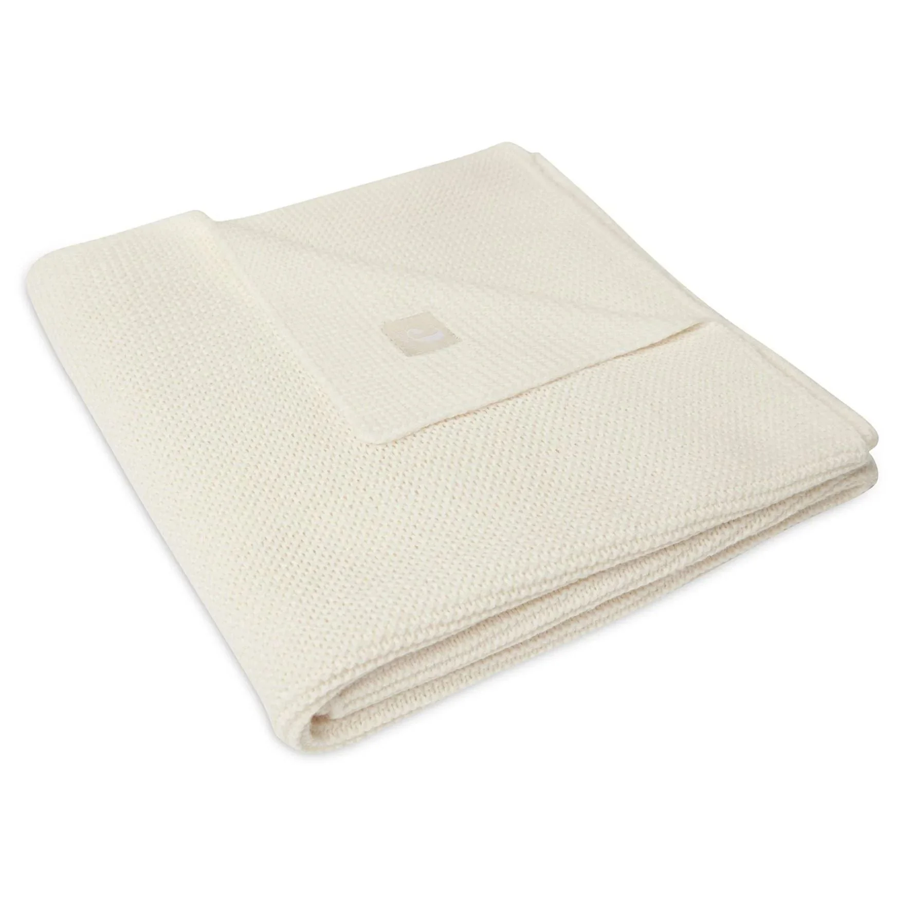 Плед Jollein Basic Knit Ivory, 75x100 см