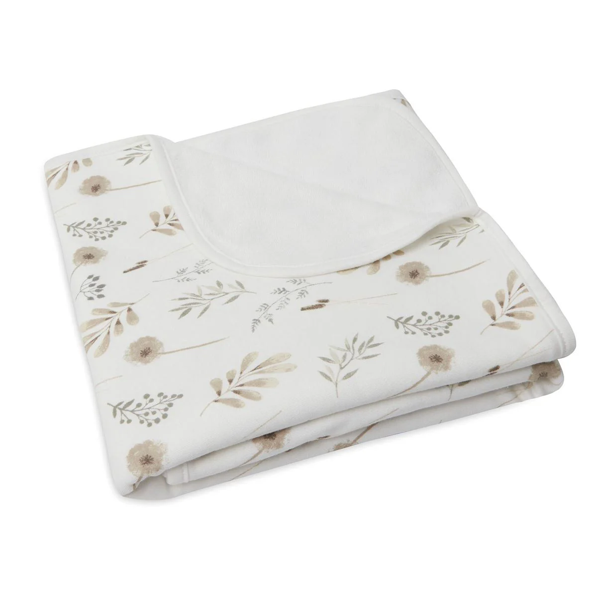 Одеяло Jollein Jersey Wild Flowers, 75x100 см