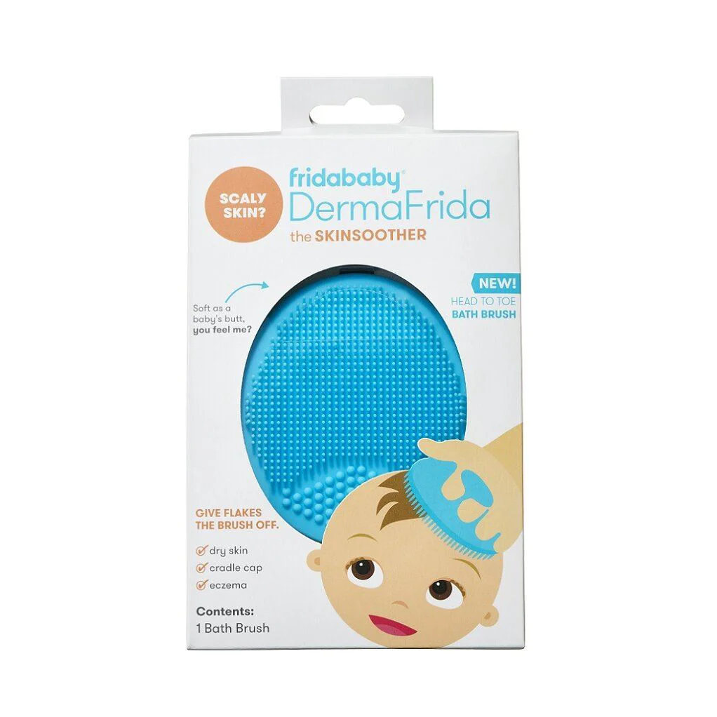 Perie din silicon pentru baie Frida Baby DermaFrida Solo