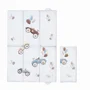 Saltea de infasat pliabila Ceba Baby Retro Cars, 60x40 cm