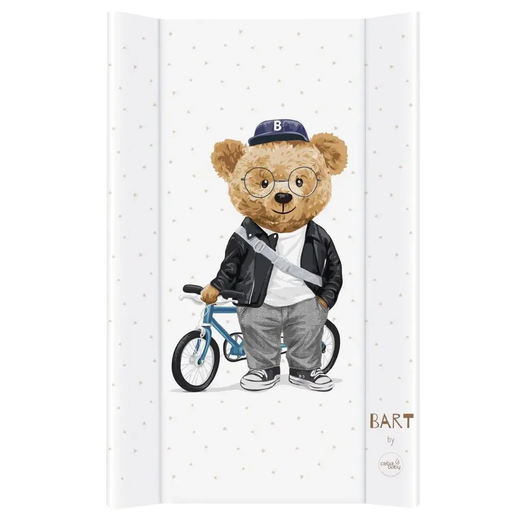 image for Saltea de infasat tare Ceba Baby Comfort Fluffy Puffy Bart, 80x50 cm foto