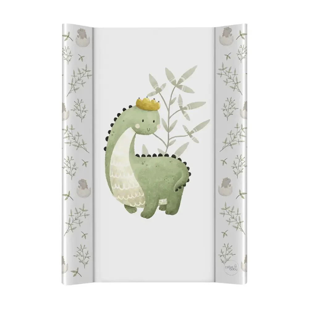 image for Твердый пеленальный коврик Ceba Baby Ultra Light Dino King, 70x50 см foto