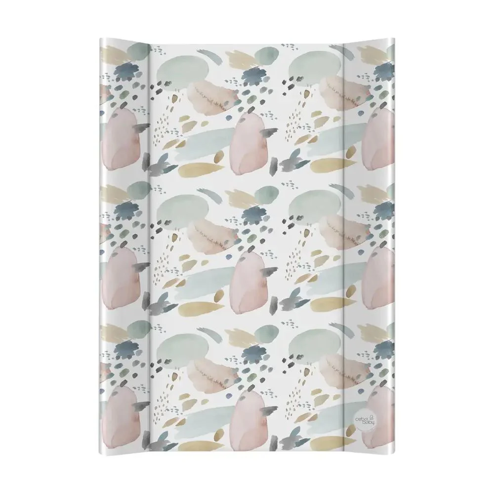 Saltea de infasat tare Ceba Baby Ultra Light Drops and Dots, 70x50 cm