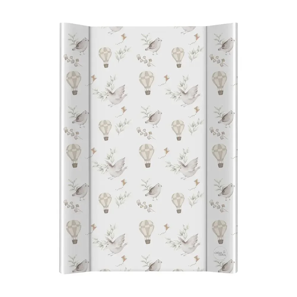 Saltea de infasat tare Ceba Baby Ultra Light Happy Birds, 70x50 cm foto