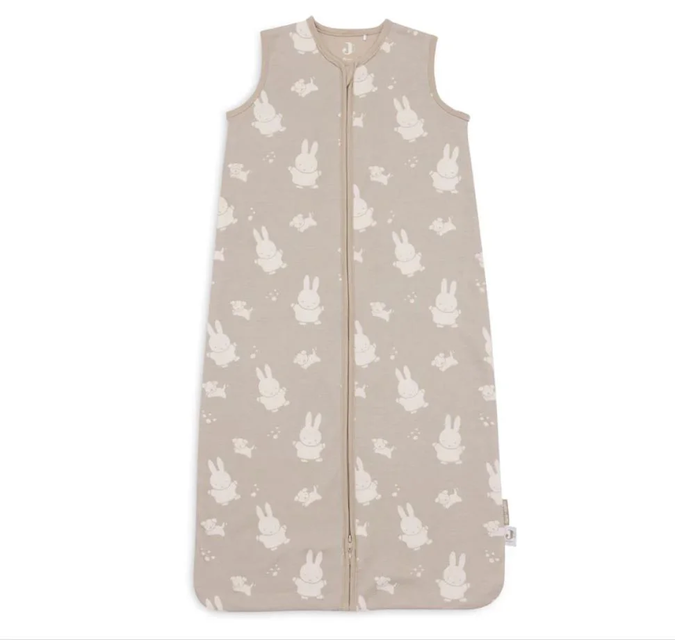 Sac de dormit Jollein Jersey Miffy & Snuffy Verde Olive, 90 cm foto