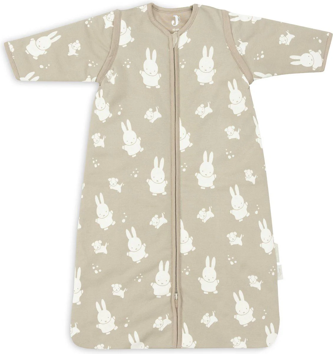 Спальный мешок со съемными рукавами Jollein Miffy&Snuffy Olive Green, 90 см foto