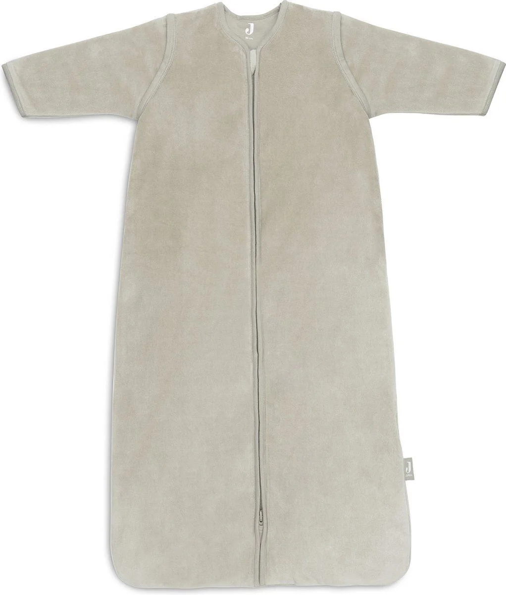image for Спальный мешок со съемными рукавами Jollein Velvet Olive Green, 90 см foto
