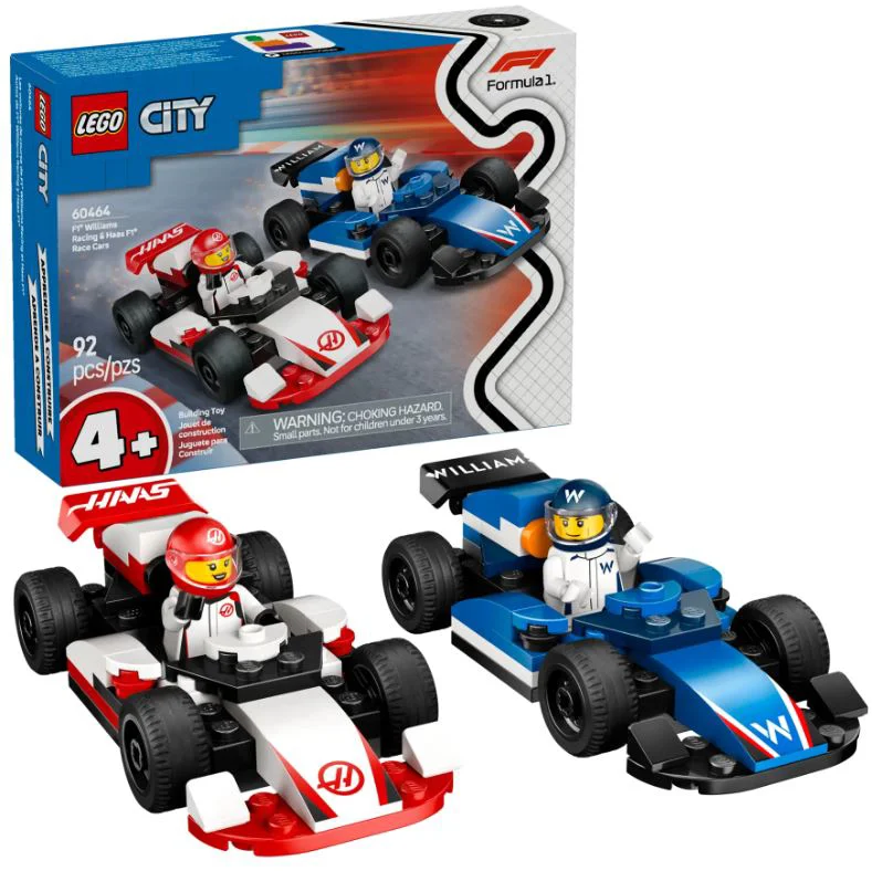 image for LEGO City - Masini de curse F1 Williams Racing si Haas F1 foto