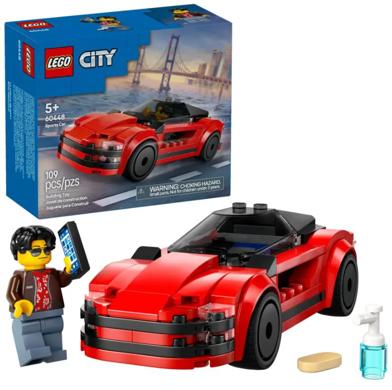 LEGO City - Masina Sport Rosie foto
