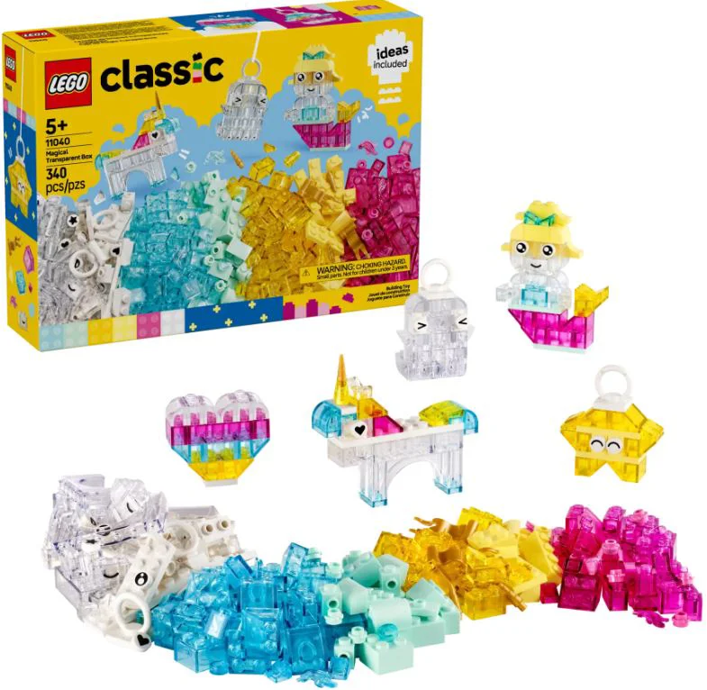 LEGO Classic - Cutie transparenta magica foto