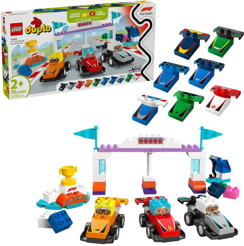 image for LEGO Duplo - Masini de curse F1 si soferi foto