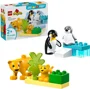 LEGO Duplo - Семьи диких животных: Пингвины и львы