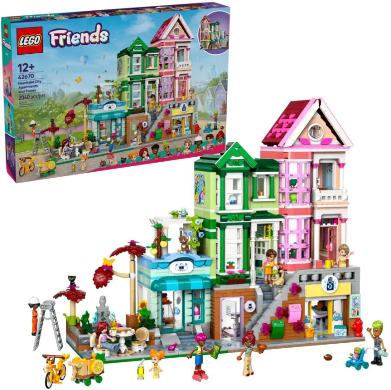 LEGO Friends - Apartamente si magazine in orasul Heartlake foto