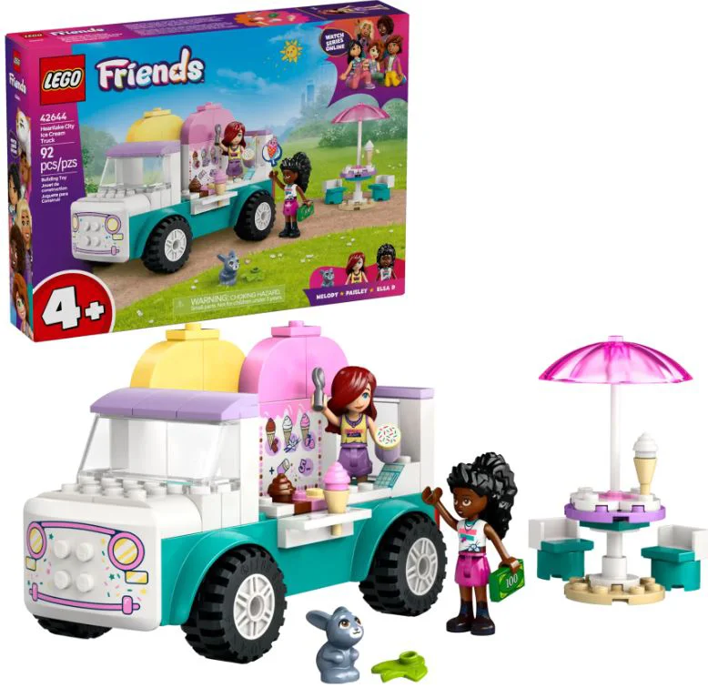 image for LEGO Friends - Camionul de inghetata din orasul Heartlake foto