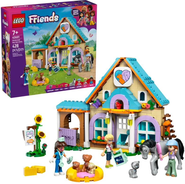 LEGO Friends - Ветеринарная клиника для лошадей и домашних животных foto
