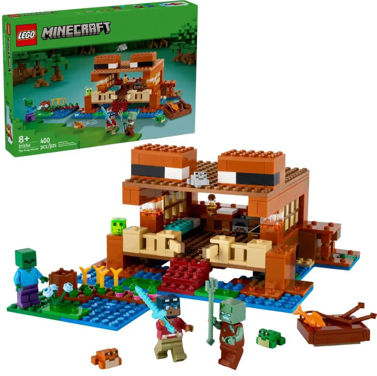 image for LEGO Minecraft - Дом Лягушки foto