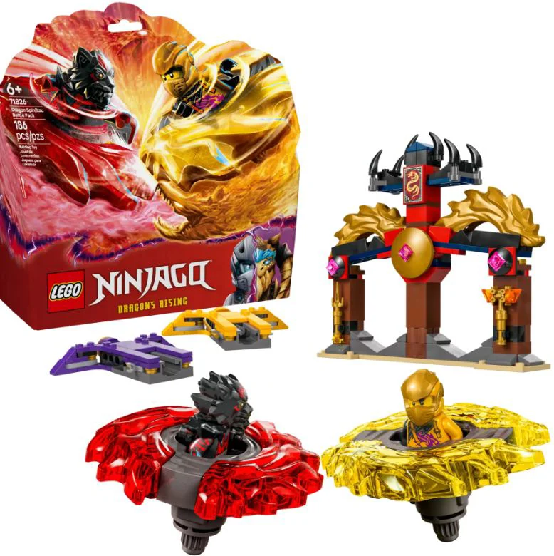 image for LEGO Ninjago - Pachet de lupta cu dragoni Spinjitzu foto