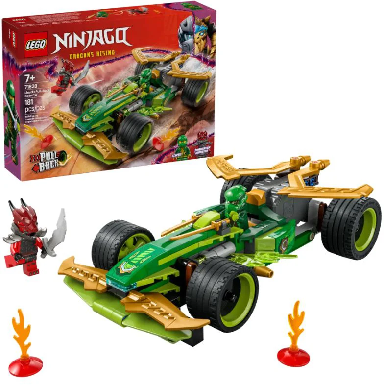 image for LEGO Ninjago - Masina de curse cu motor cu arc a lui Lloyd foto