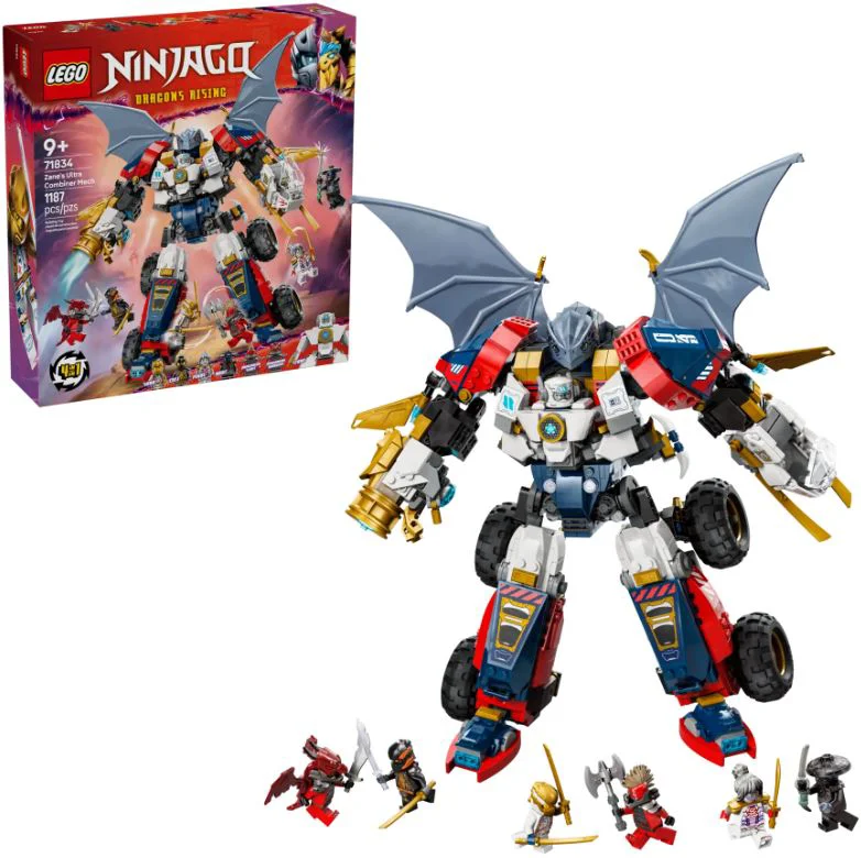image for LEGO Ninjago - Ultrarobotul combinat al lui Zane foto