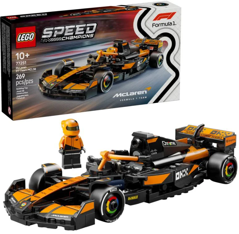 image for LEGO Speed Champions - McLaren F1 Team MCL38 Race Car foto
