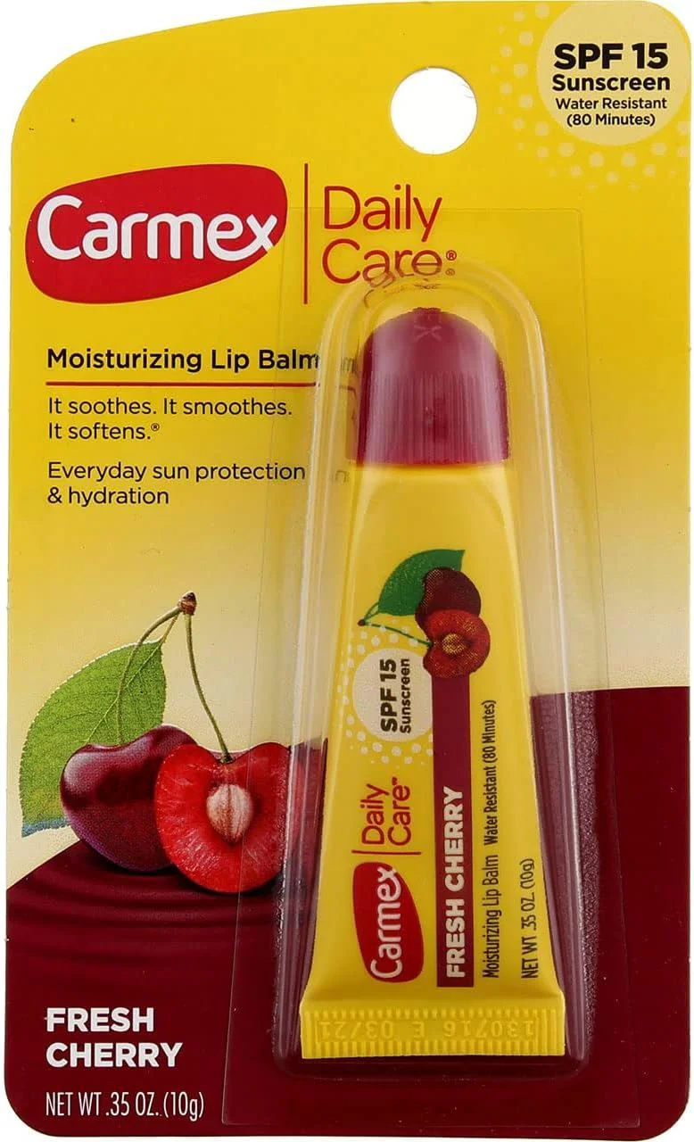 image for Бальзам для губ Carmex Daily Care Fresh Cherry SPF 15, 10 г foto