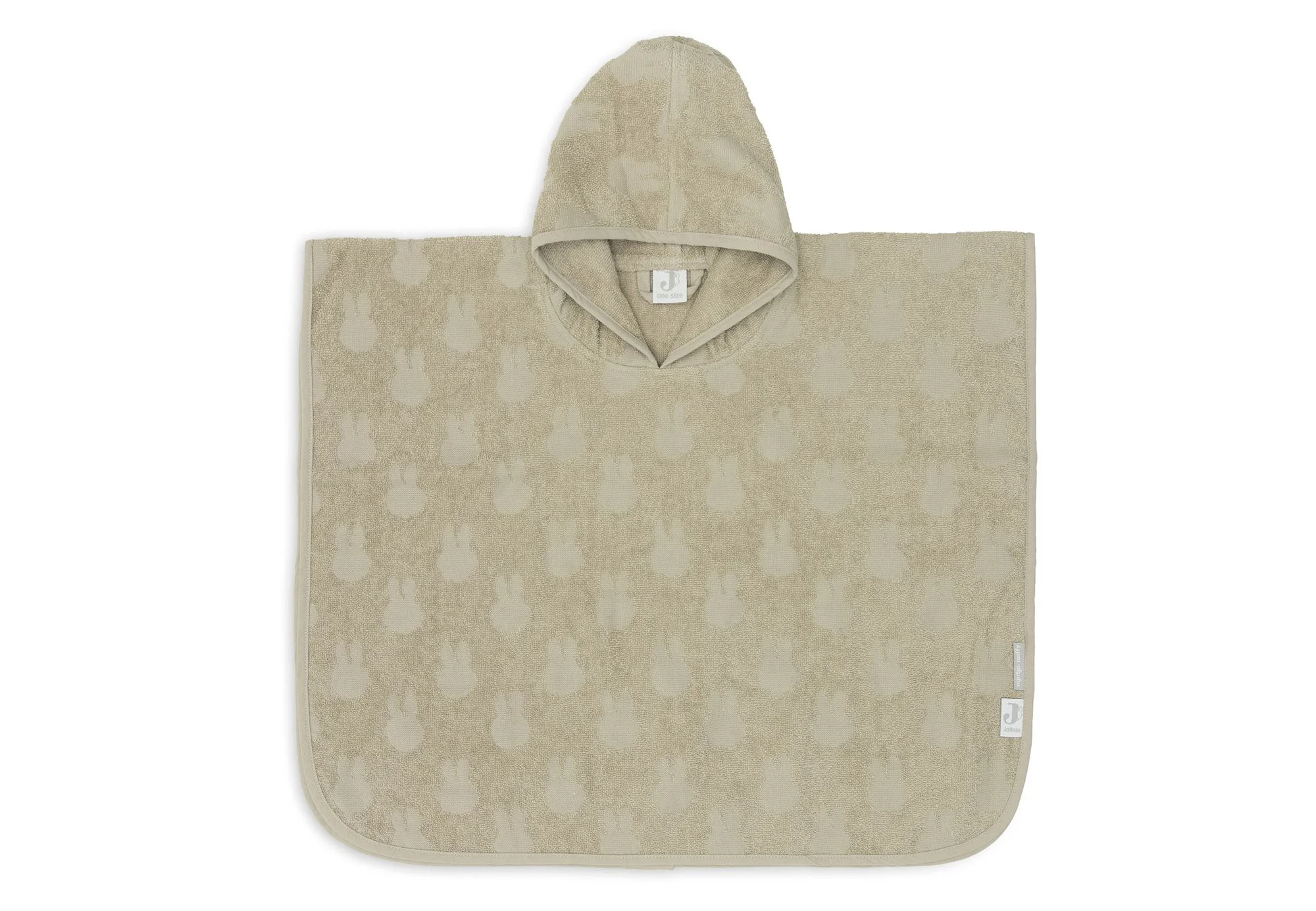 Пончо для ванны Jollein Terry Miffy Jacquard Olive Green