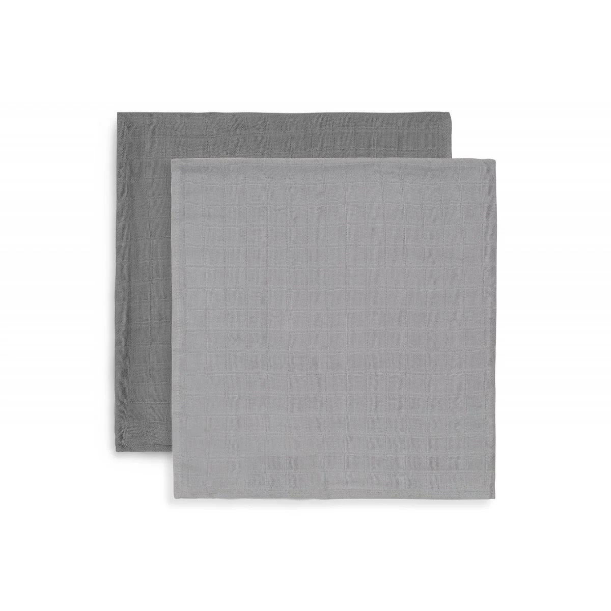 Пеленки муслиновые Jollein Bamboo Storm Grey, 115x115 см, 2 шт.
