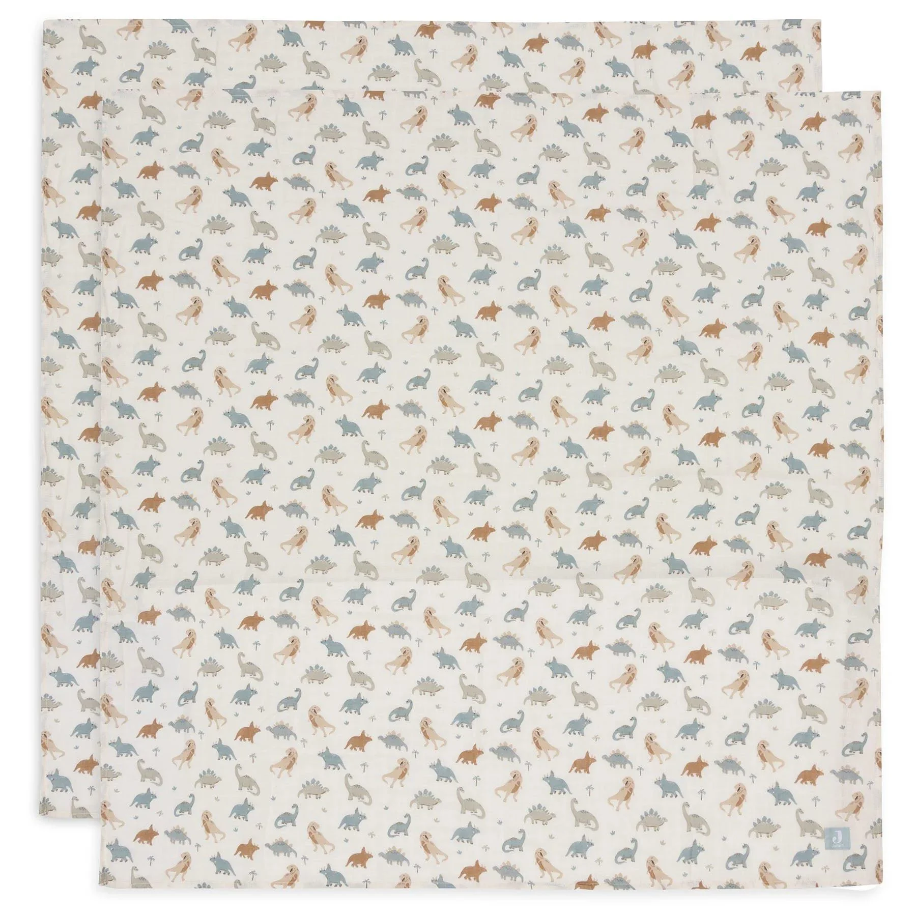 Муслиновые пеленки Jollein Roarsome, 115x115 см, 2 шт.