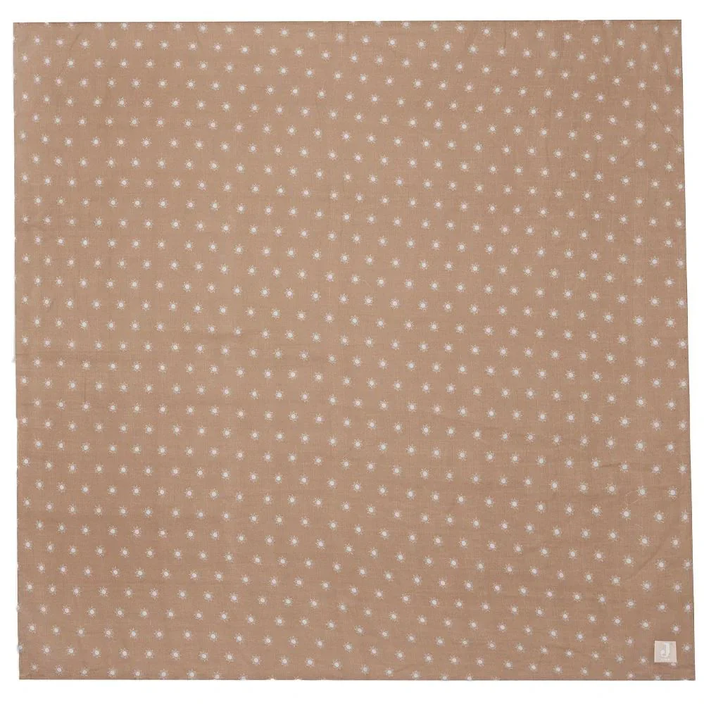 Муслиновая пеленка Jollein Sun Biscuit GOTS, 115 x 115 см
