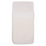 Простыня для детской кроватки Jollein Slub Ivory, 75x100 см foto