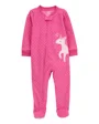 Carter's Pijama fleece Unicorn