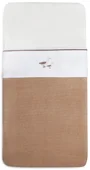 Cearsaf pentru leagan Jollein Goose Ivory, 75x100 cm foto