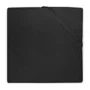 Простыня на резинке Jollein Jersey Black, 120x60 см foto