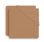 Cearsaf cu elastic Jollein Jersey Biscuit, 120x60 cm,2 buc. foto