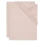 Cearsaf cu elastic Jollein Jersey Wild Rose, 120x60 cm, 2 buc. foto