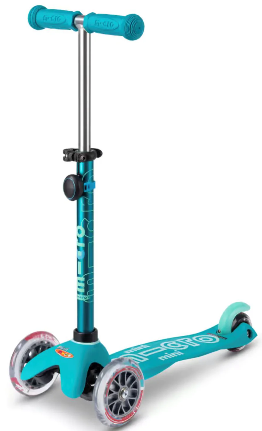 Trotineta Micro Mini Deluxe Smart Aqua foto