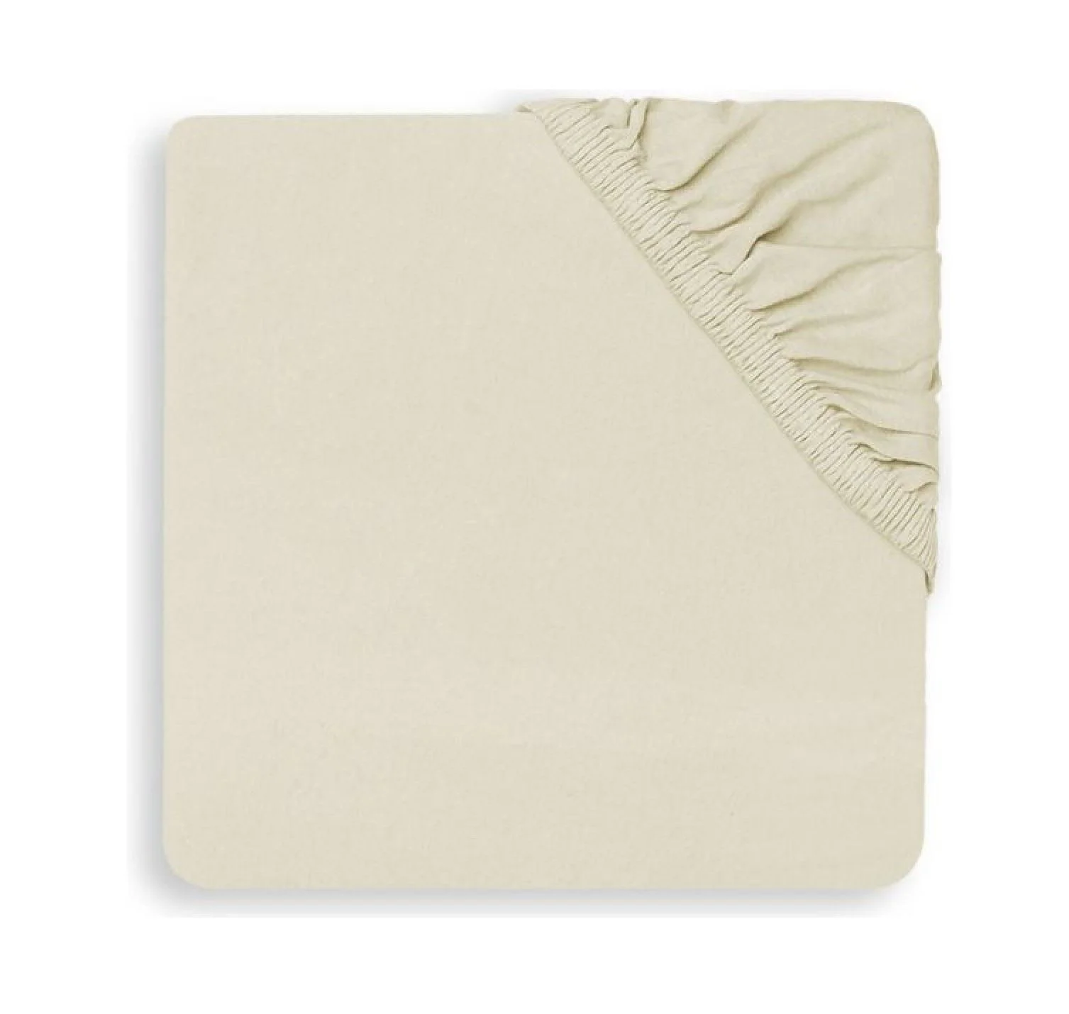 Cearsaf cu elastic Jollein Jersey Ivory, 40/50x80/90 cm foto